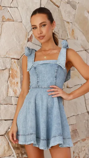 Balta Mini Dress - Denim