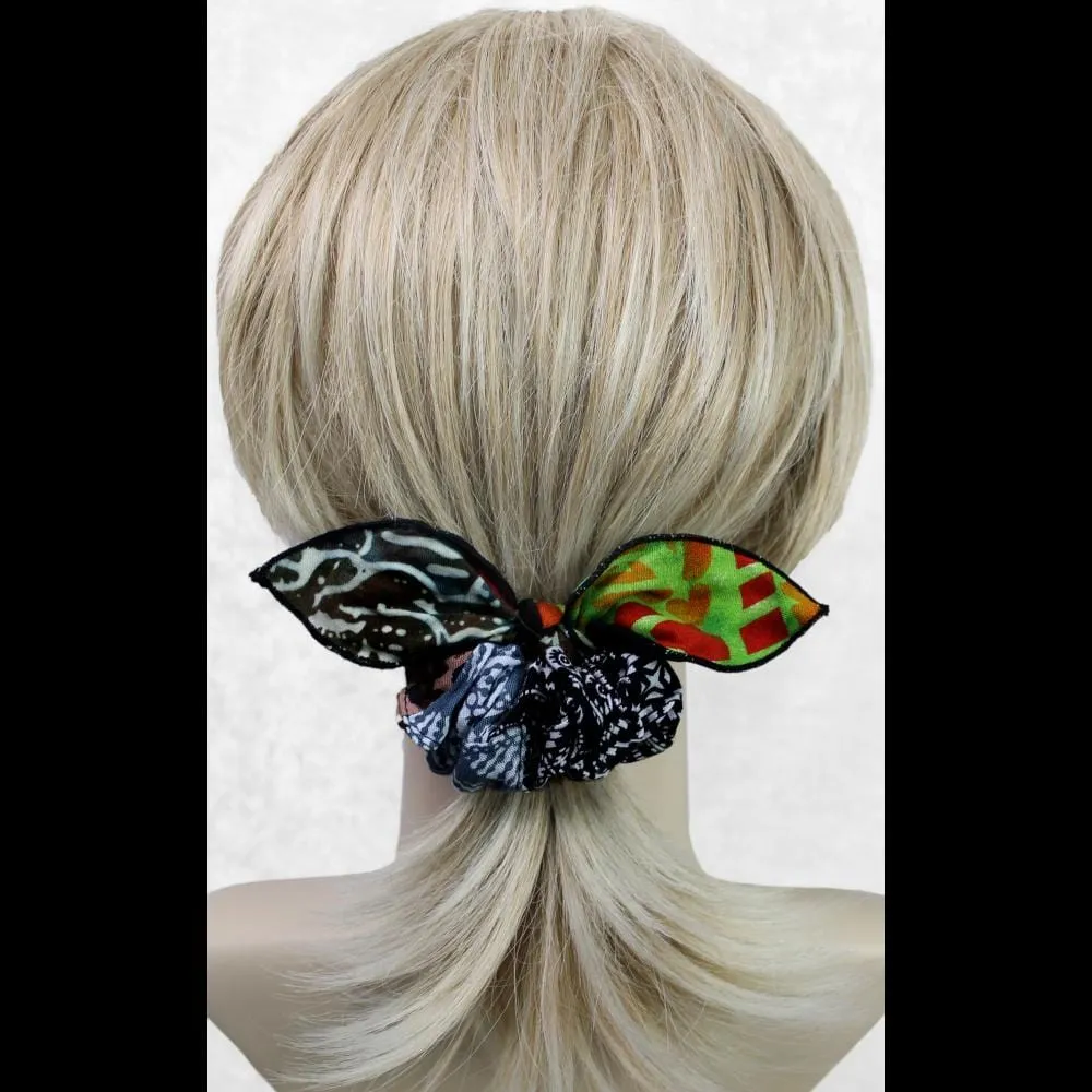 15 Patchwork Big Bow Hair Scrunchies ($1.40 each)