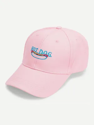 Embroidered Food Baseball Cap