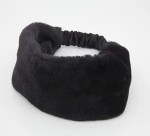 Fabric Faux Fur Elastic Fall Winter Fashion Headband