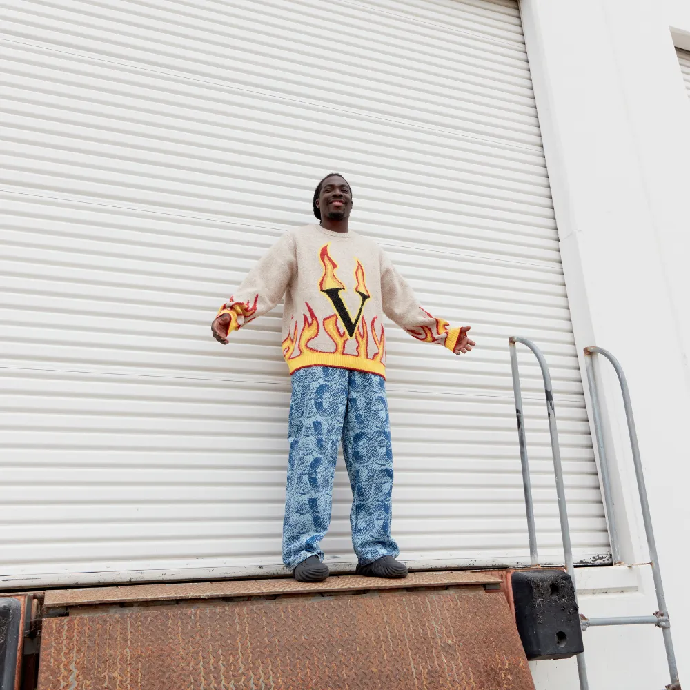 Fergadelic Denim Pants Road Sky