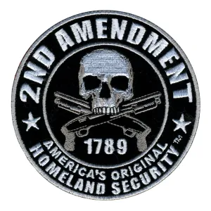 Hot Leathers PPV1008 2nd Amendment America's Original Homeland