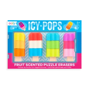 Icy Pops Puzzle Erasers