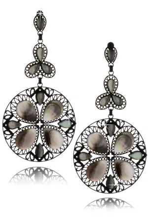 LK DESIGNS ALINE Mother of Pearl Earrings