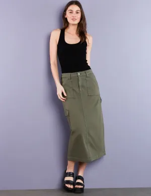 Patch Cargo Midi Skirt