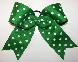 Polka Dots Cheer Bow