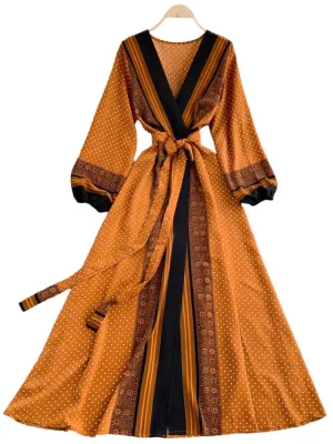 TEEK - Vintage Puff Sleeve Robe