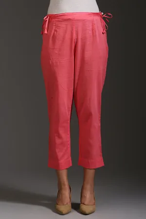 Women's Peach Pencil Pant